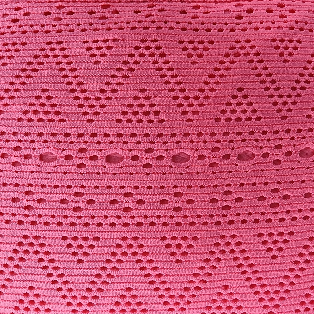Pink Twist Push-up Bandeau Matching Bikini Set - Picture 5 of 15
